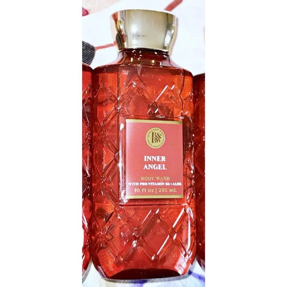 Bath & Body Works Inner Angel 10oz Shower Gel Body Wash with Aloe B5 x3